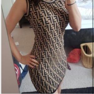 Vintage Fendi tank dress in perfect condition!
